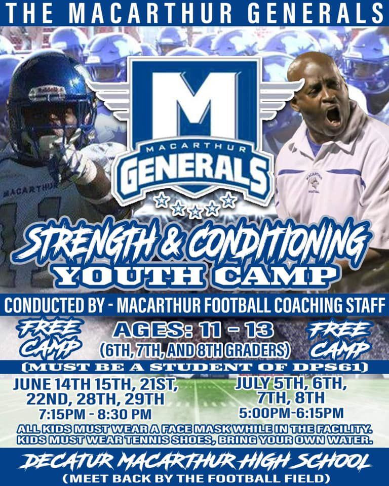 MacArthur coach flyer